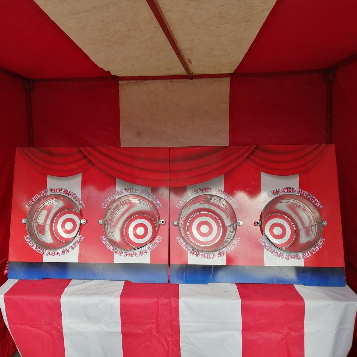 Ball in Bucket close up