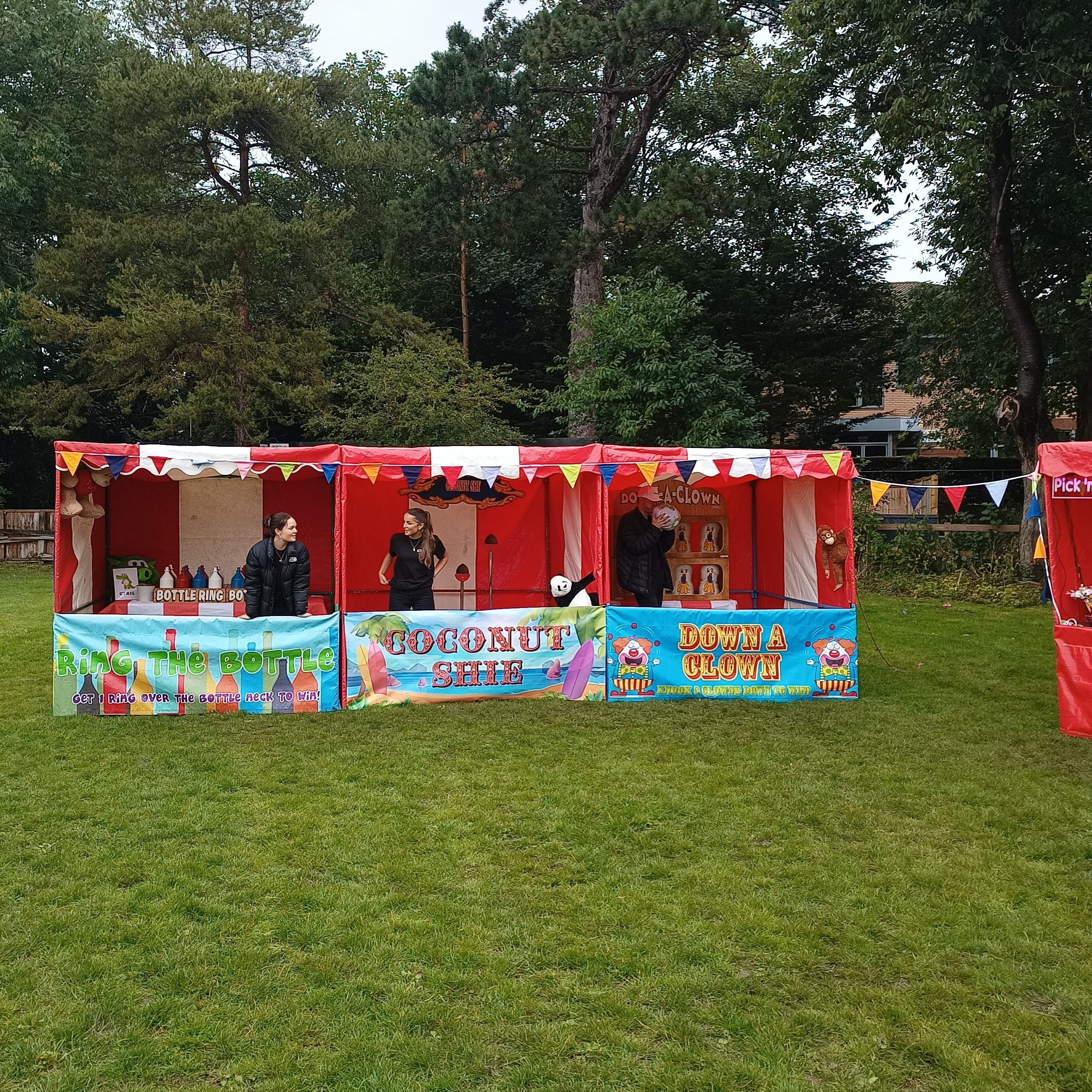 side stalls village fete school corporate wedding hire games