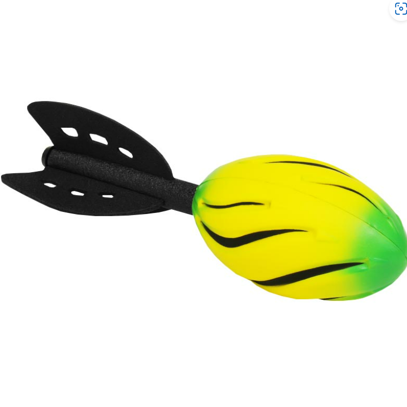 The game of Soft Aero Javelin set out neatly for a photo.