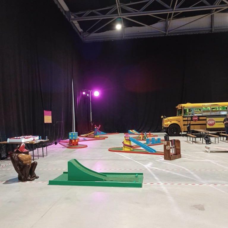 Gorilla Golf Putt Challenge at School event,