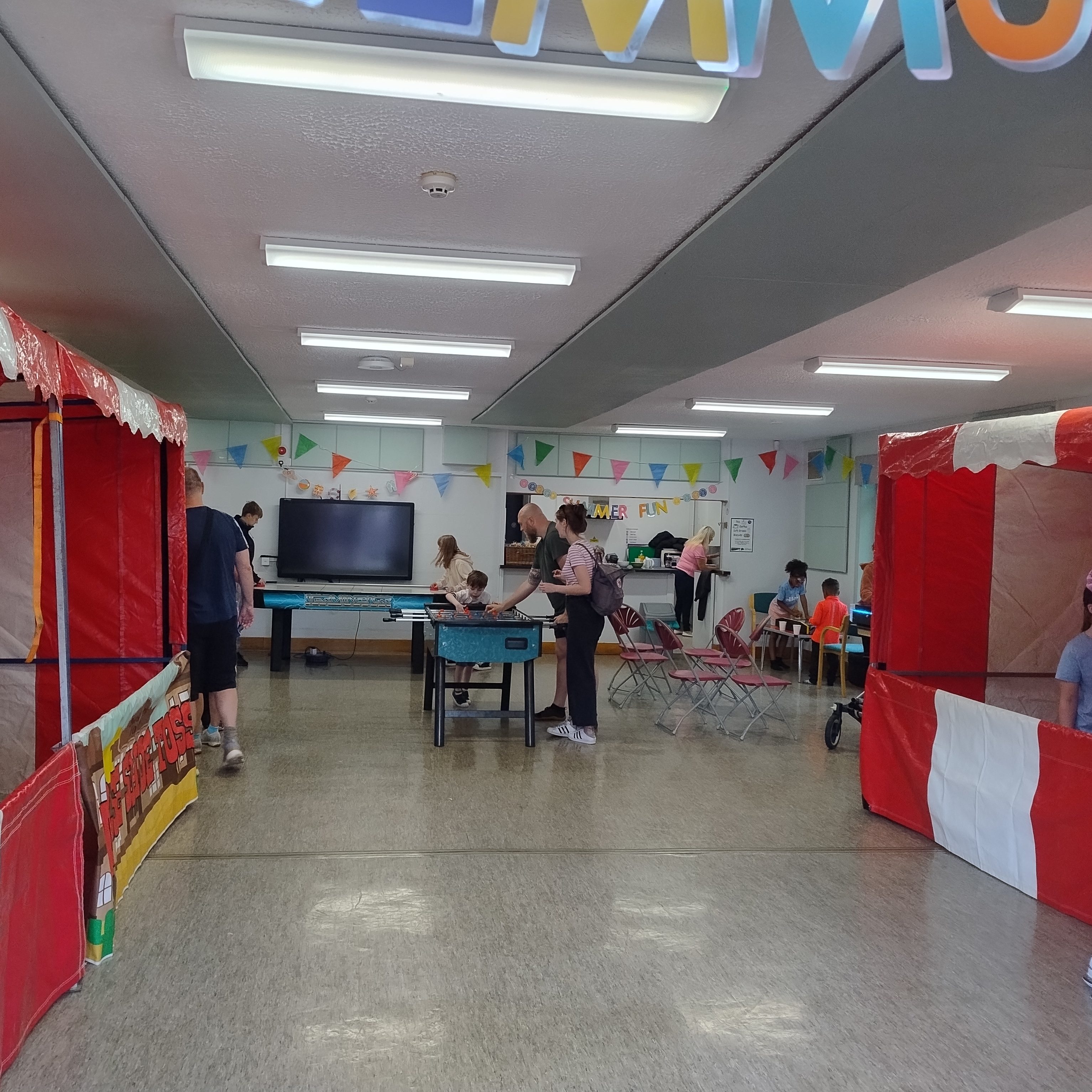 Indoor Side Stall Fun with other games
