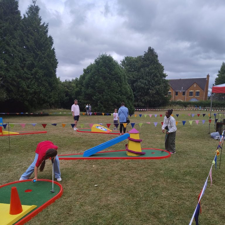 Crazy Golf Event with other games