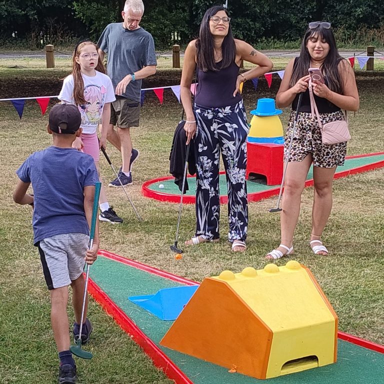 Crazy Golf Event with other games