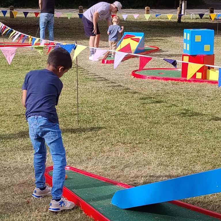 Crazy Golf Event with other games