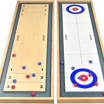A Table-Top game of Curling.
