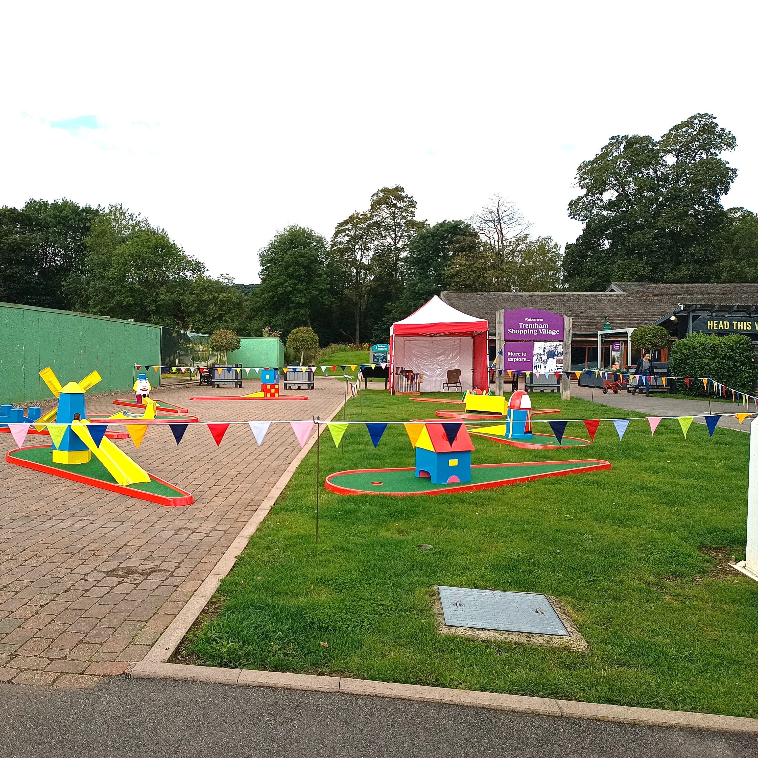 Crazy Golf at Town Council Event