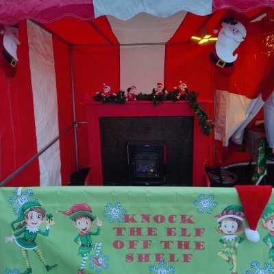 Knock the Elf off the Shelf Festive Side Stall