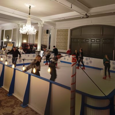 Indoor Christmas Ice Skating
