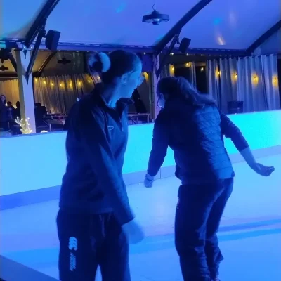 Corporate Ice Skating Festive Social