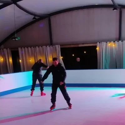 Corporate Ice Skating Festive Social