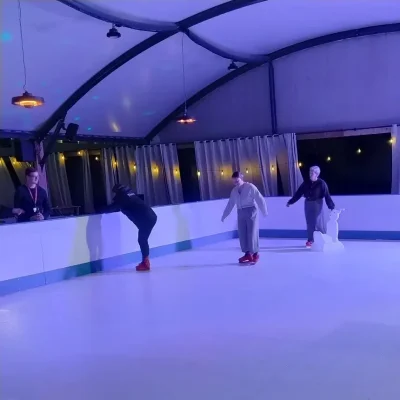 Corporate Ice Skating Festive Social