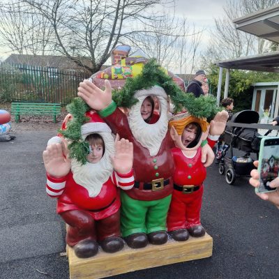 Christmas Elf Stand In